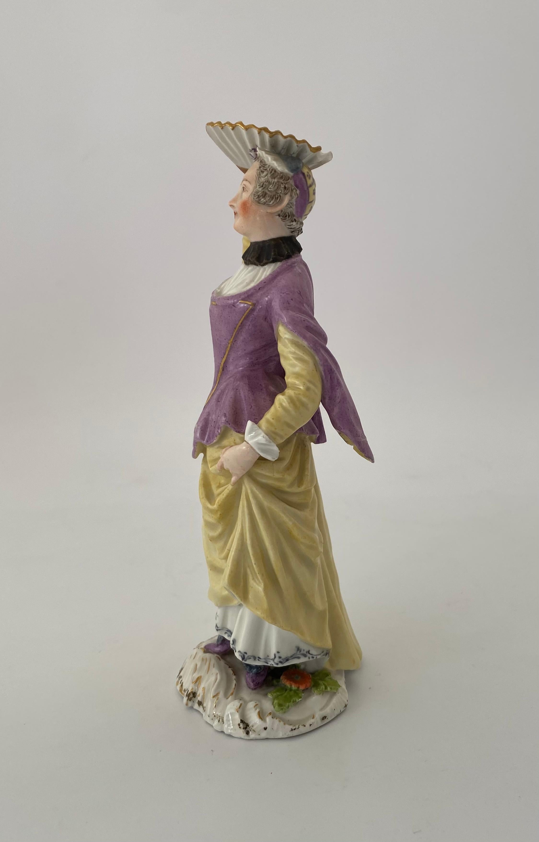 Meissen Porcelain Figure ‘Polish Noblewoman’, Paul Reinicke, C. 1750 1