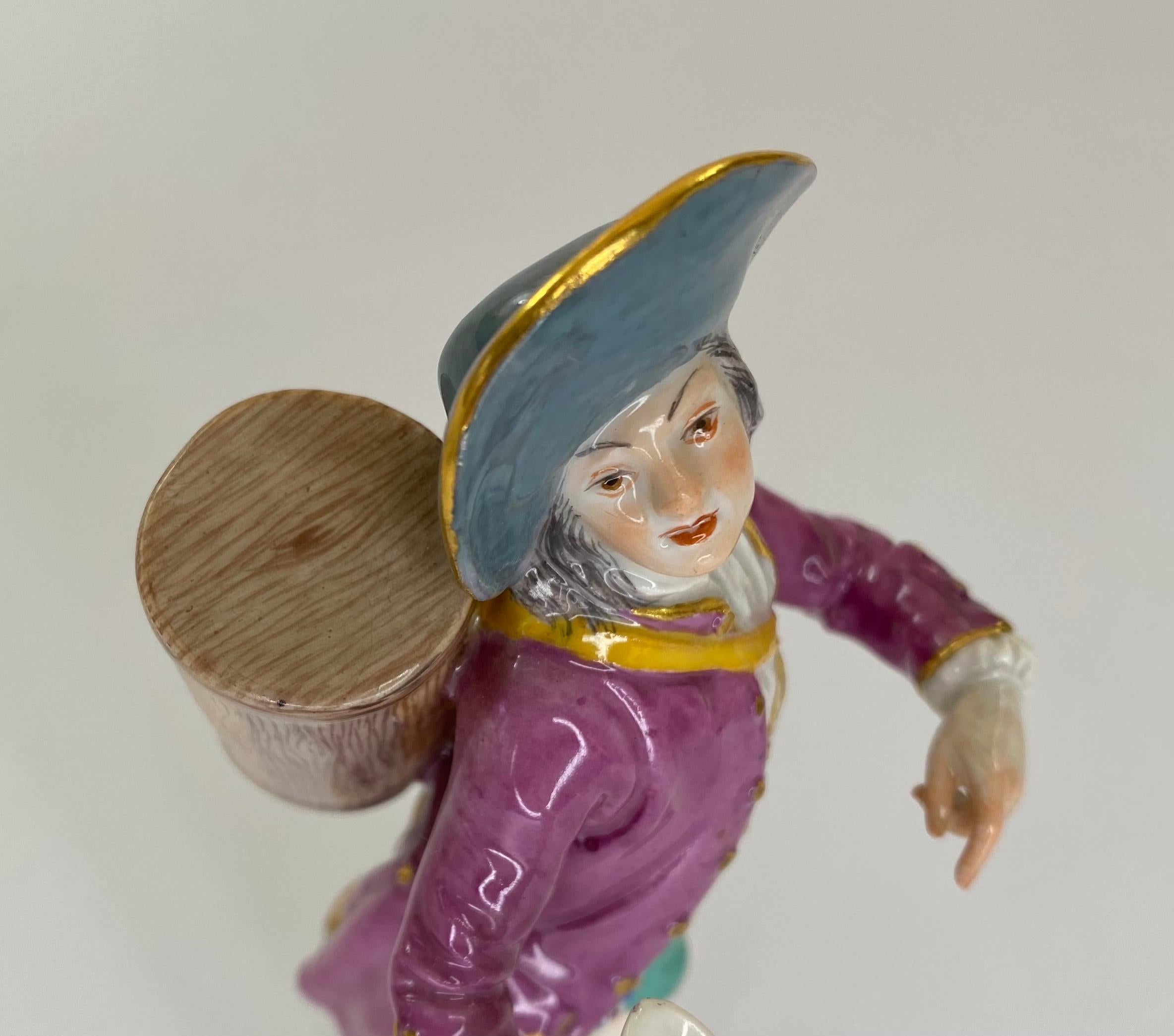 Early 20th Century Meissen Porcelain Figure, ‘The Lottery Seller’, c. 1920