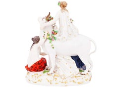 Meissen Porcelain Figurine Depicting Rape of Europa