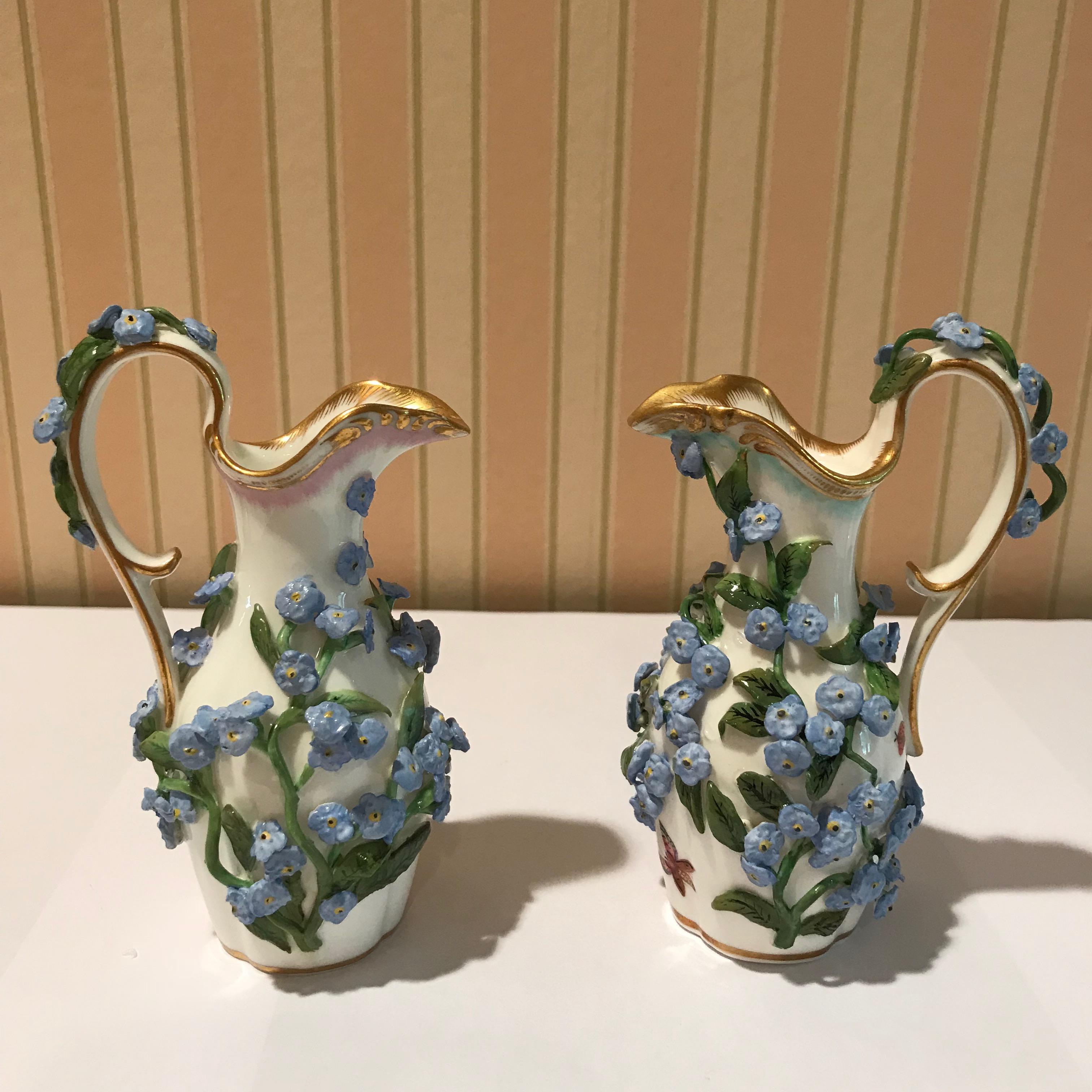 Meissen Porcelain 'Forget Me Not' Tea Set For Sale 6