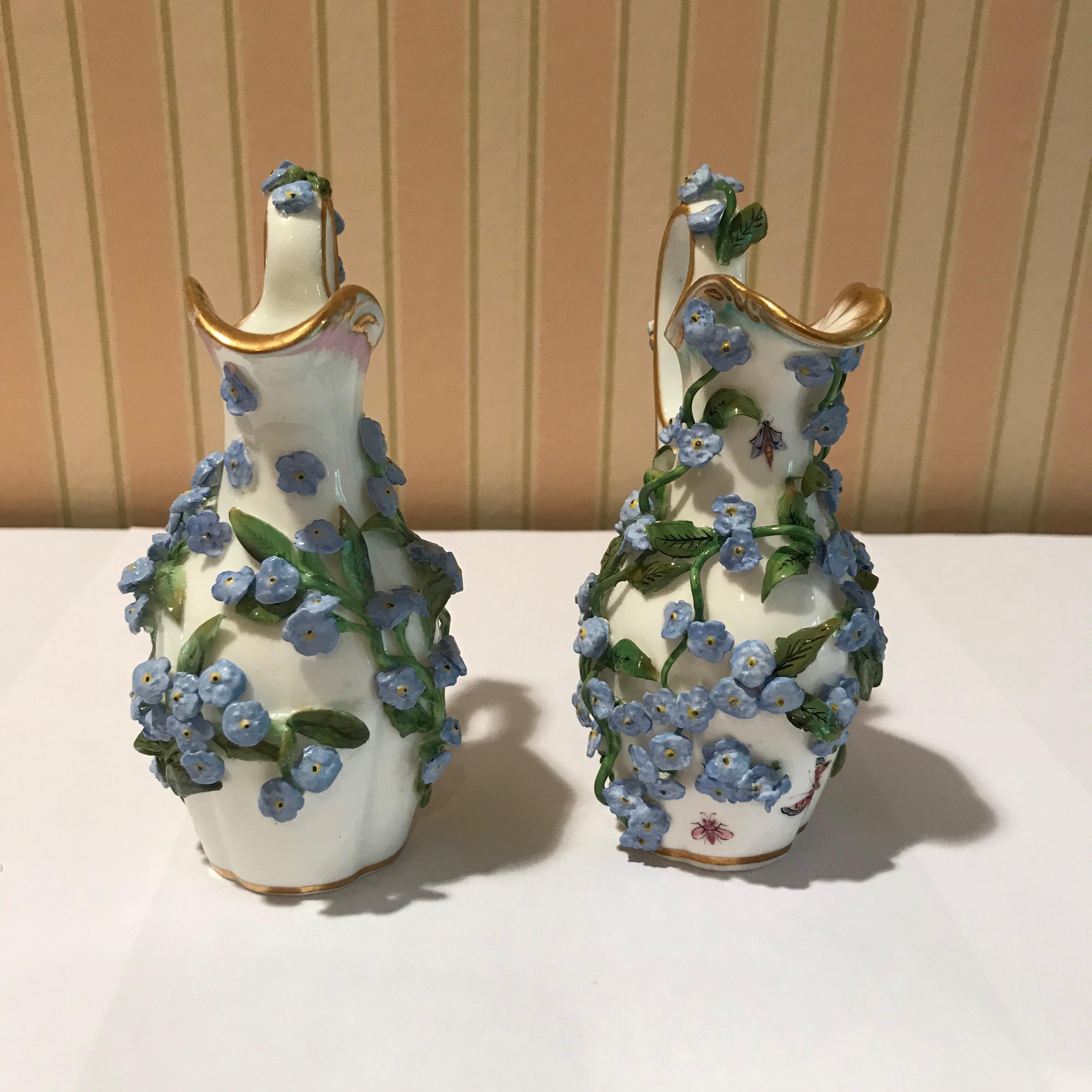 Meissen Porcelain 'Forget Me Not' Tea Set For Sale 7