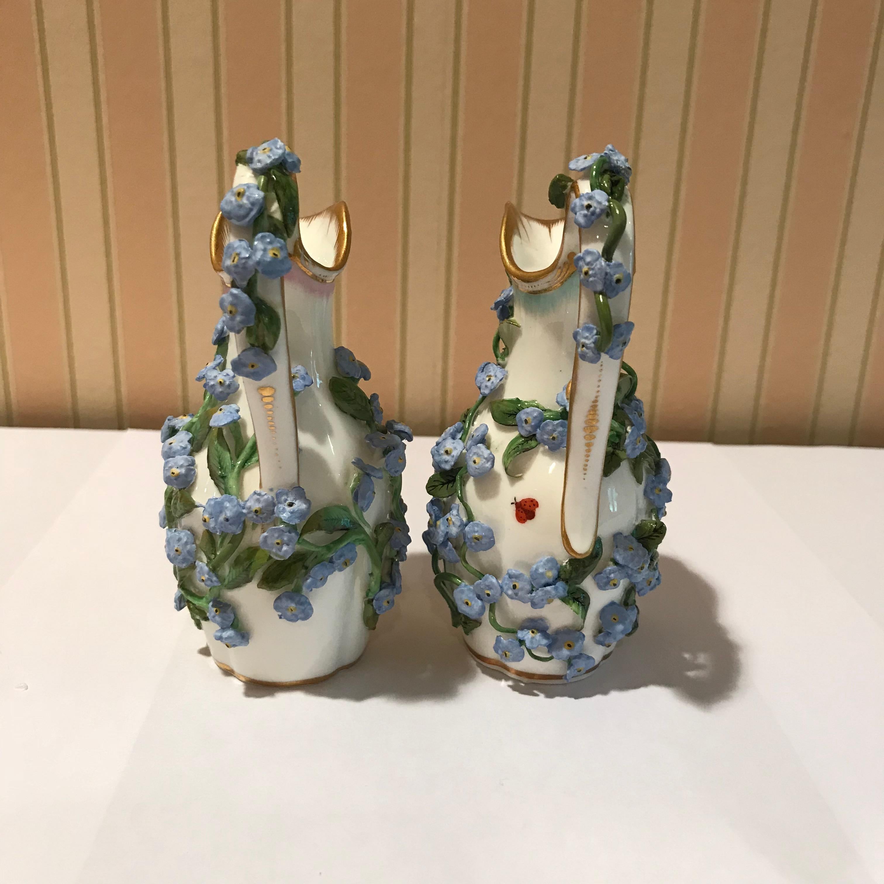 Meissen Porcelain 'Forget Me Not' Tea Set For Sale 9