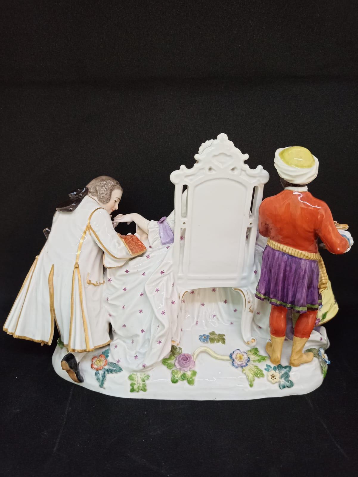 Allemand Porcelaine de Meissen JJ Kaendler, Allemagne, XIXe siècle en vente