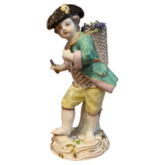 Meissen Porcelain "Grape Picker Boy" - Gardeners Series No. 8 Model