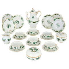 Meissen Porcelain ‘Green Dragon’ Coffee Service