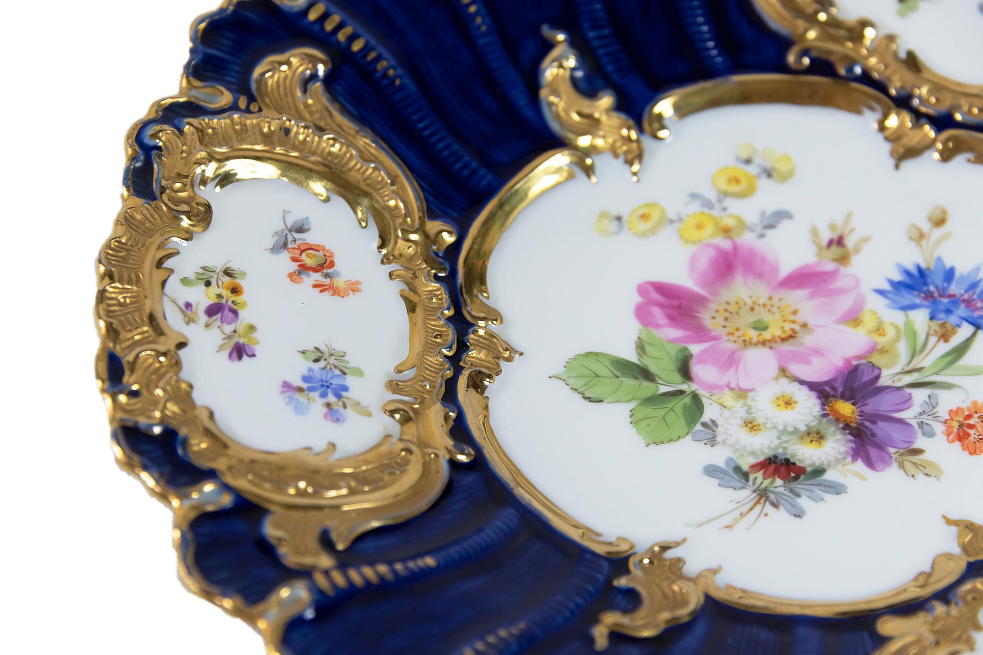 meissen porcelain plates