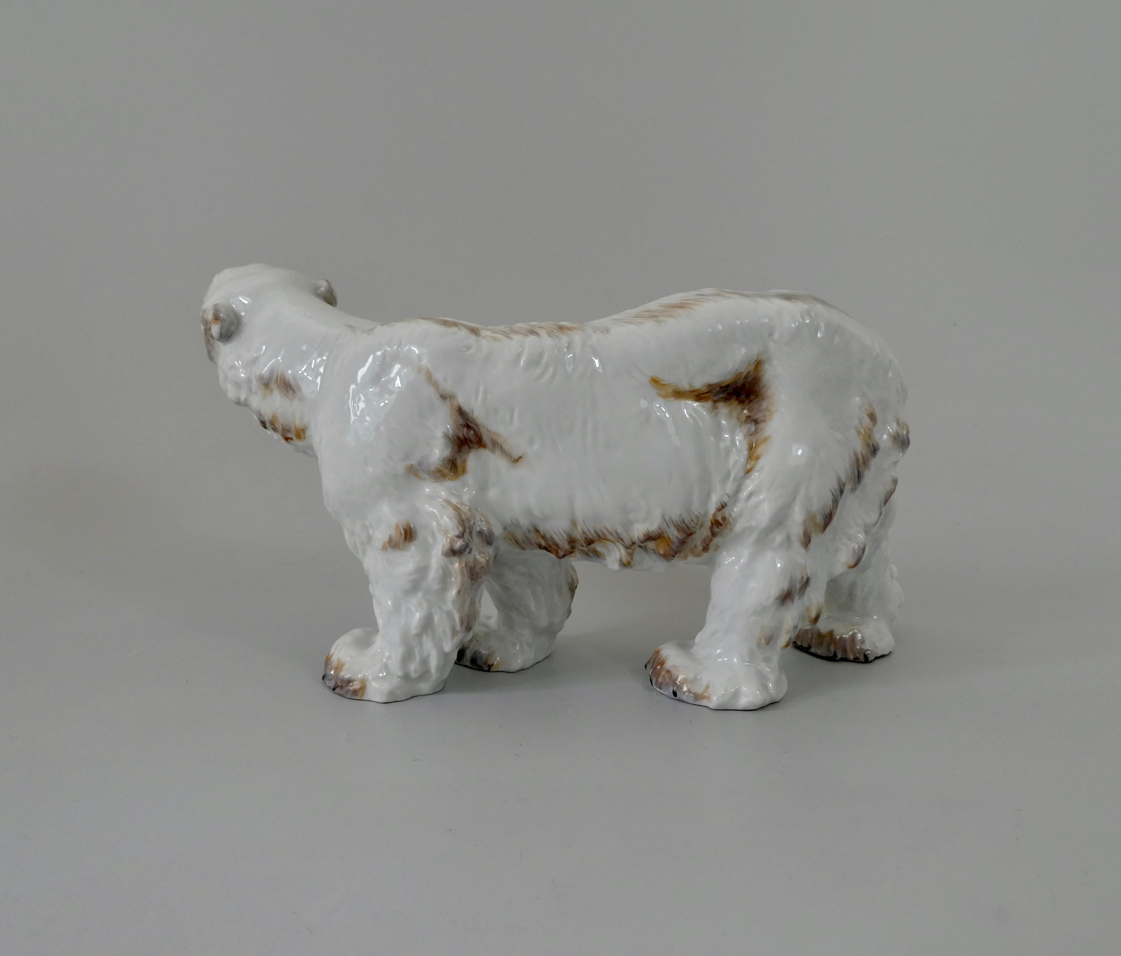 German Meissen Porcelain Polar Bear, Otto Jarl, 20th Century