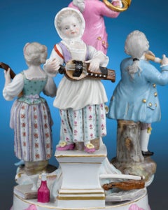 Meissen Porcelain Revelry Groups
