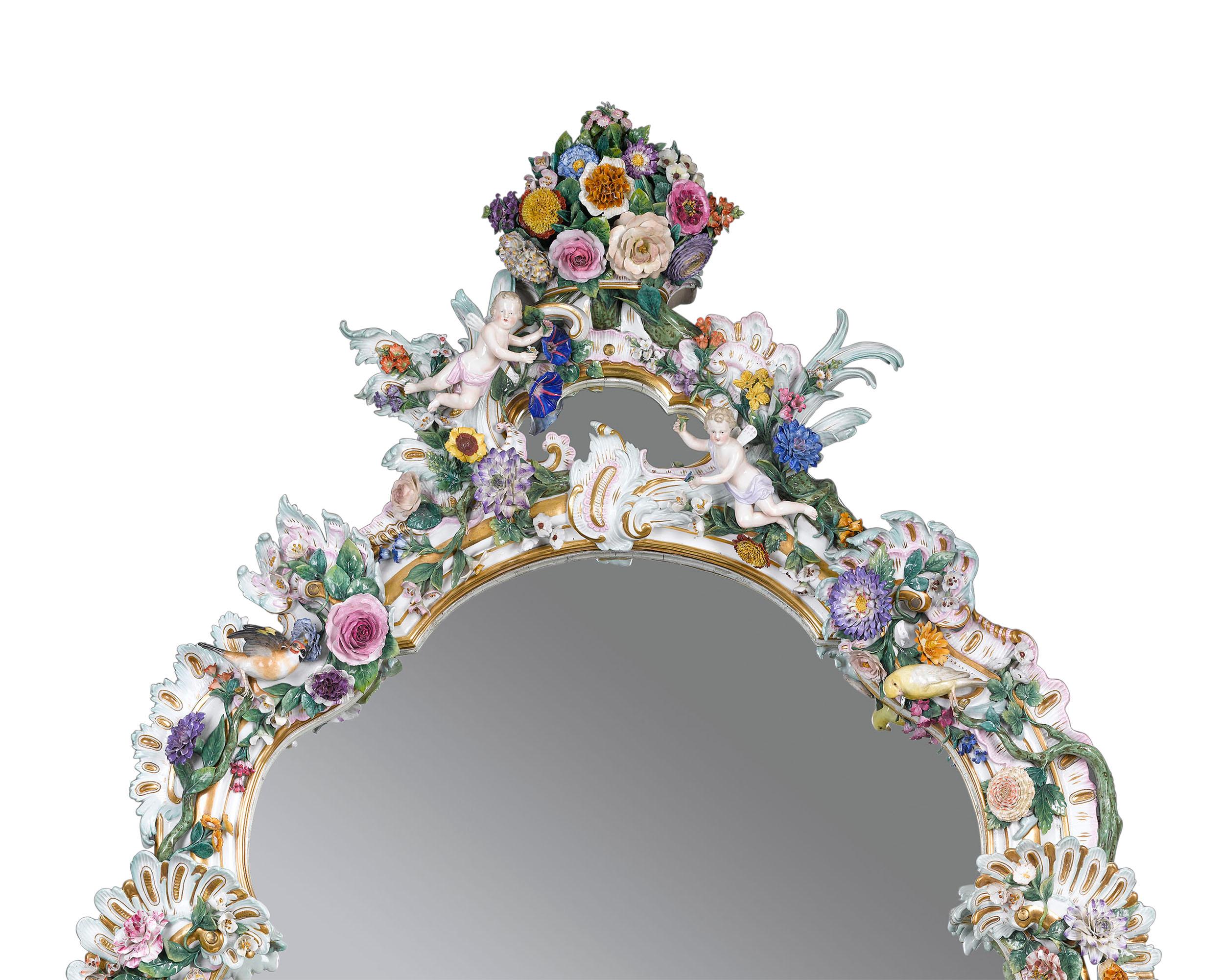 meissen mirror