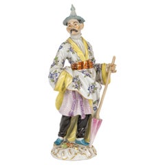 Meissen Porcelain Sculpture, 19th Century Style, 20th Century.