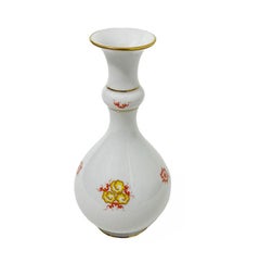 Meissen Porcelain Small Knob Vase with the "Ming Dragon" Motif