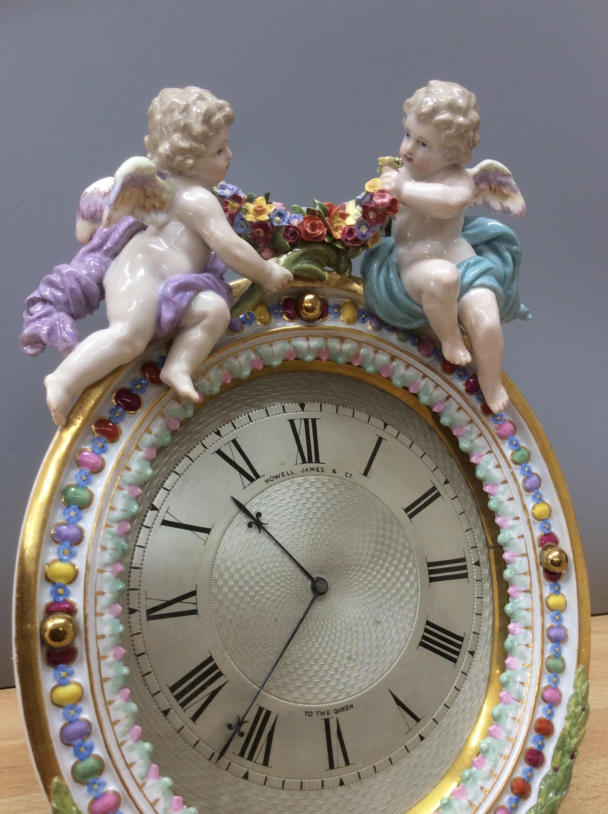 porcelain clocks