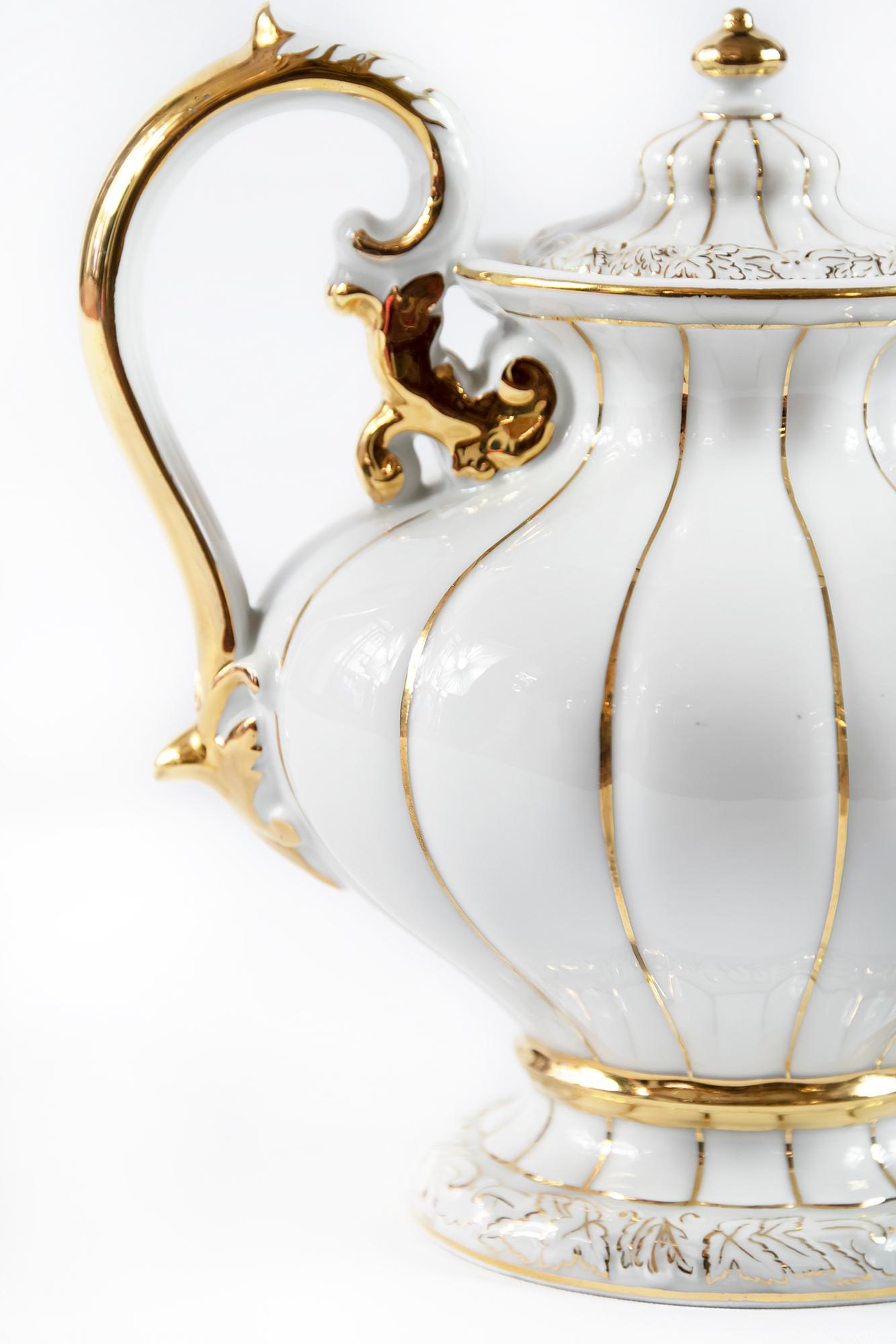 Meissen Porcelain Tea Set In Good Condition In Vilnius, LT
