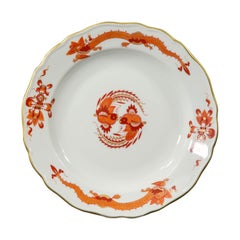Meissen, Red Dragon, Breakfast Plate