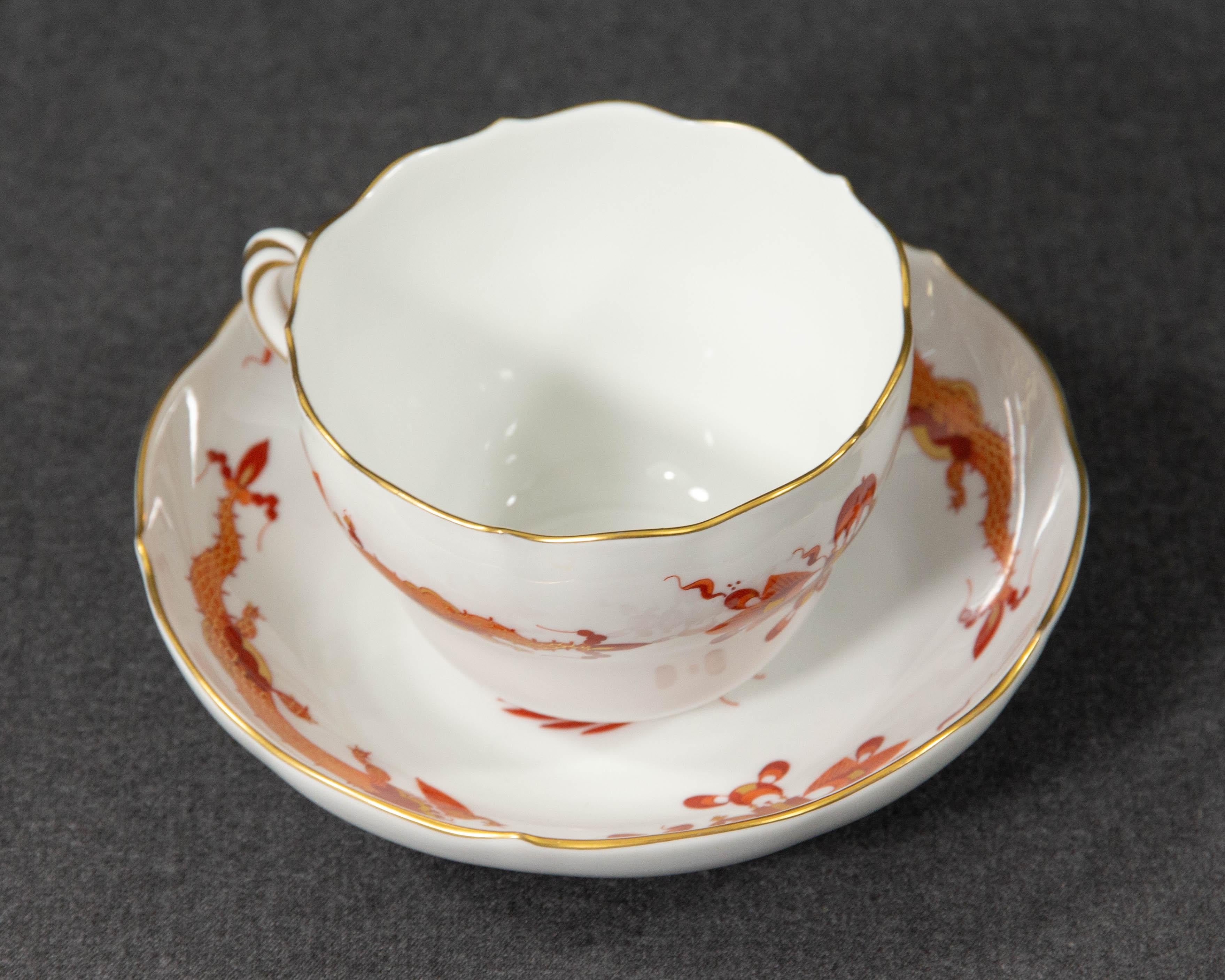 dragon tea cup