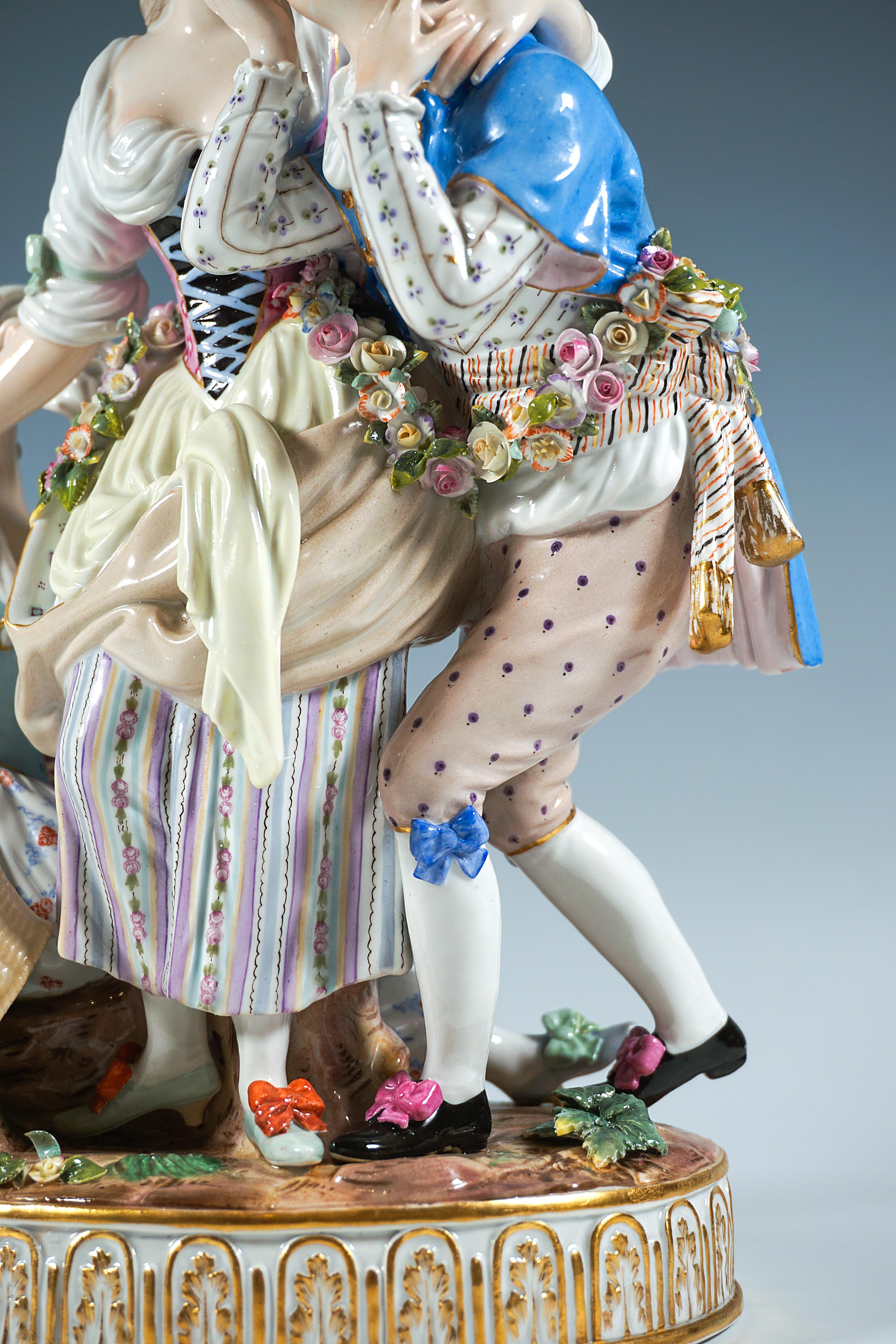 Gruppo rococò di Meissen 
