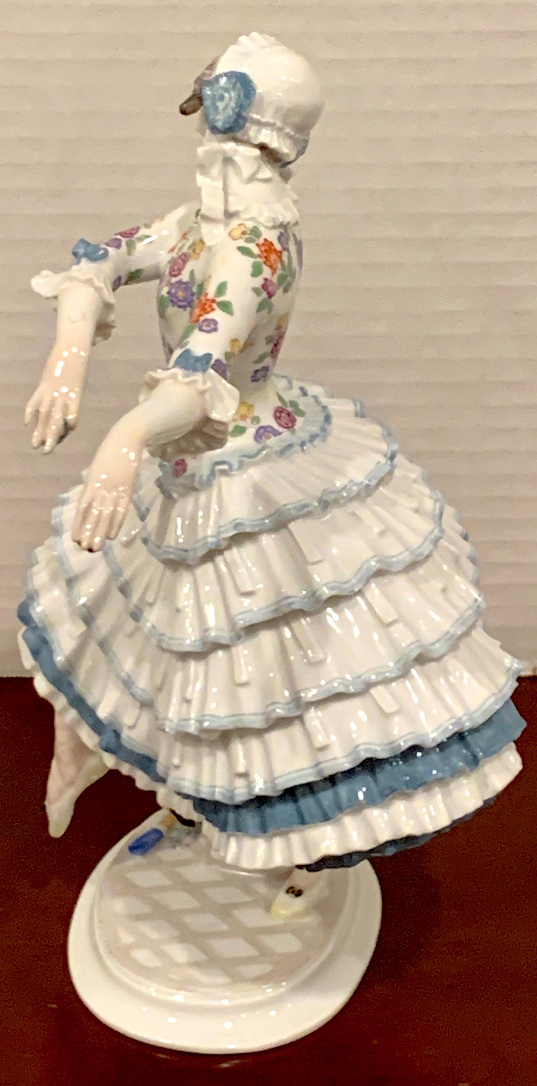 Meissen Russian Ballerina 'Chiarina', by Paul Scheurich In Good Condition In West Palm Beach, FL