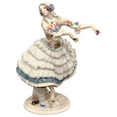 Meissen Russian Ballerina 'Chiarina', by Paul Scheurich