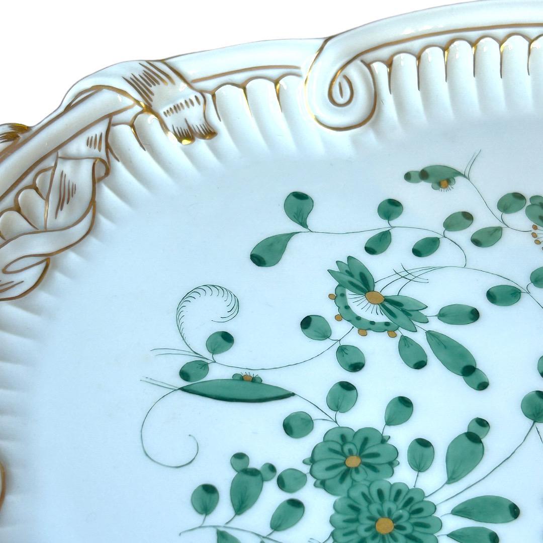 teal serving tray