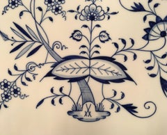 Meissen Square Porcelain Serving Platter