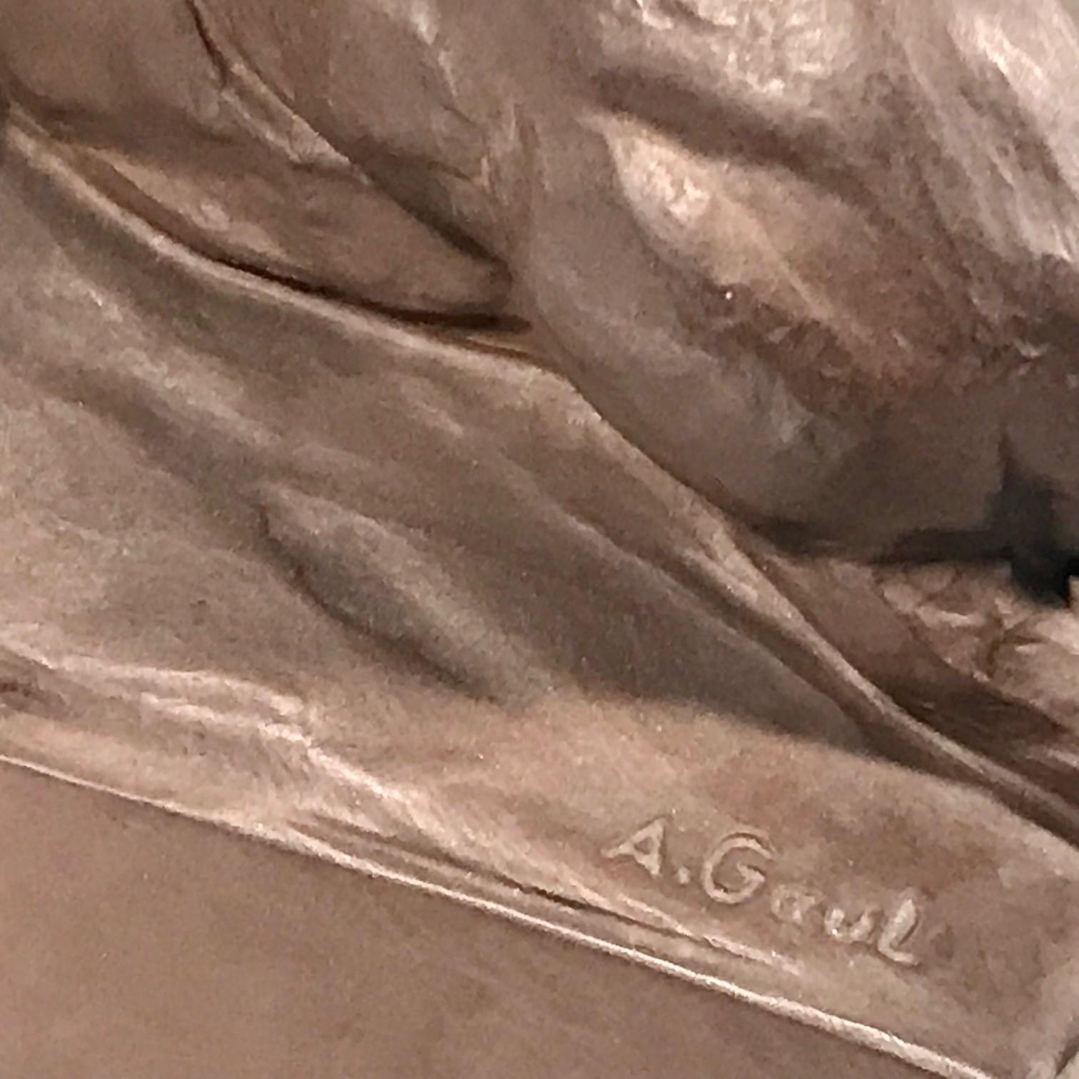 Modèle de sceau en grès de Meissen par August Gaul en vente 3