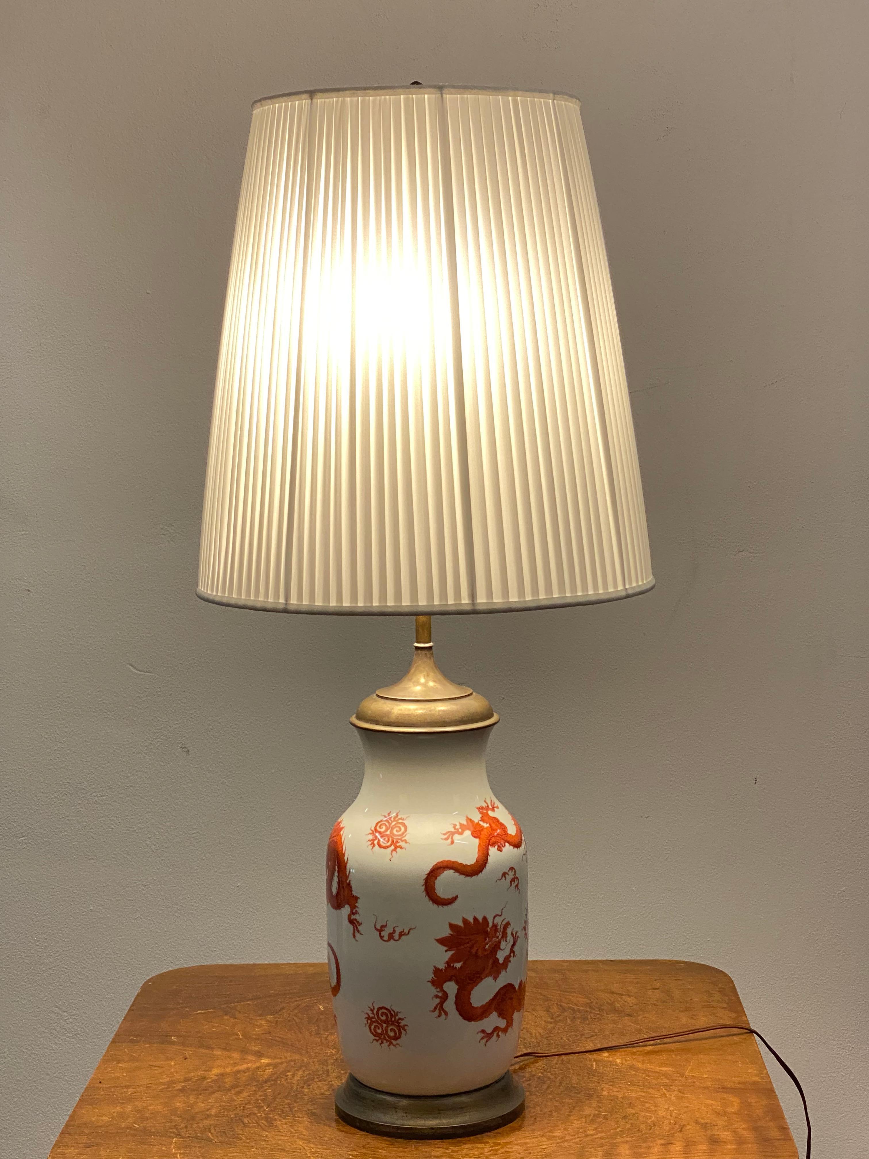 Meissen Table Lamp from the 1920s For Sale 4