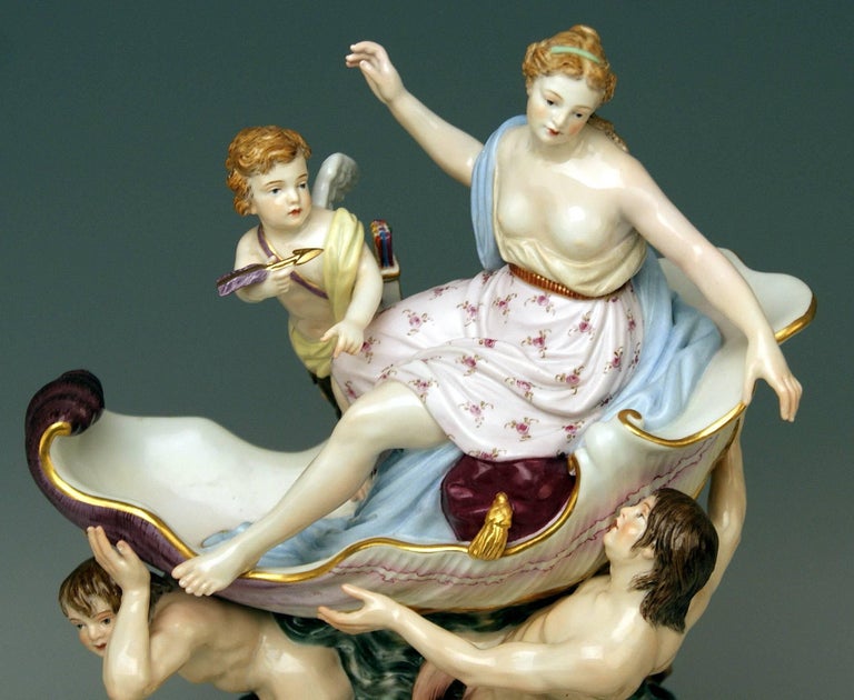 Meissen Triumph of Venus Model 127 Kaendler Johann Joachim c.1870