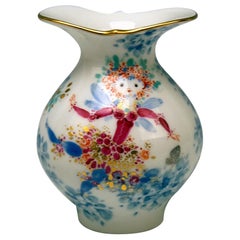 Vase Meissen Décor 680691 Rêve d'une nuit d'été par Heinz Werner:: vers 1970-1980