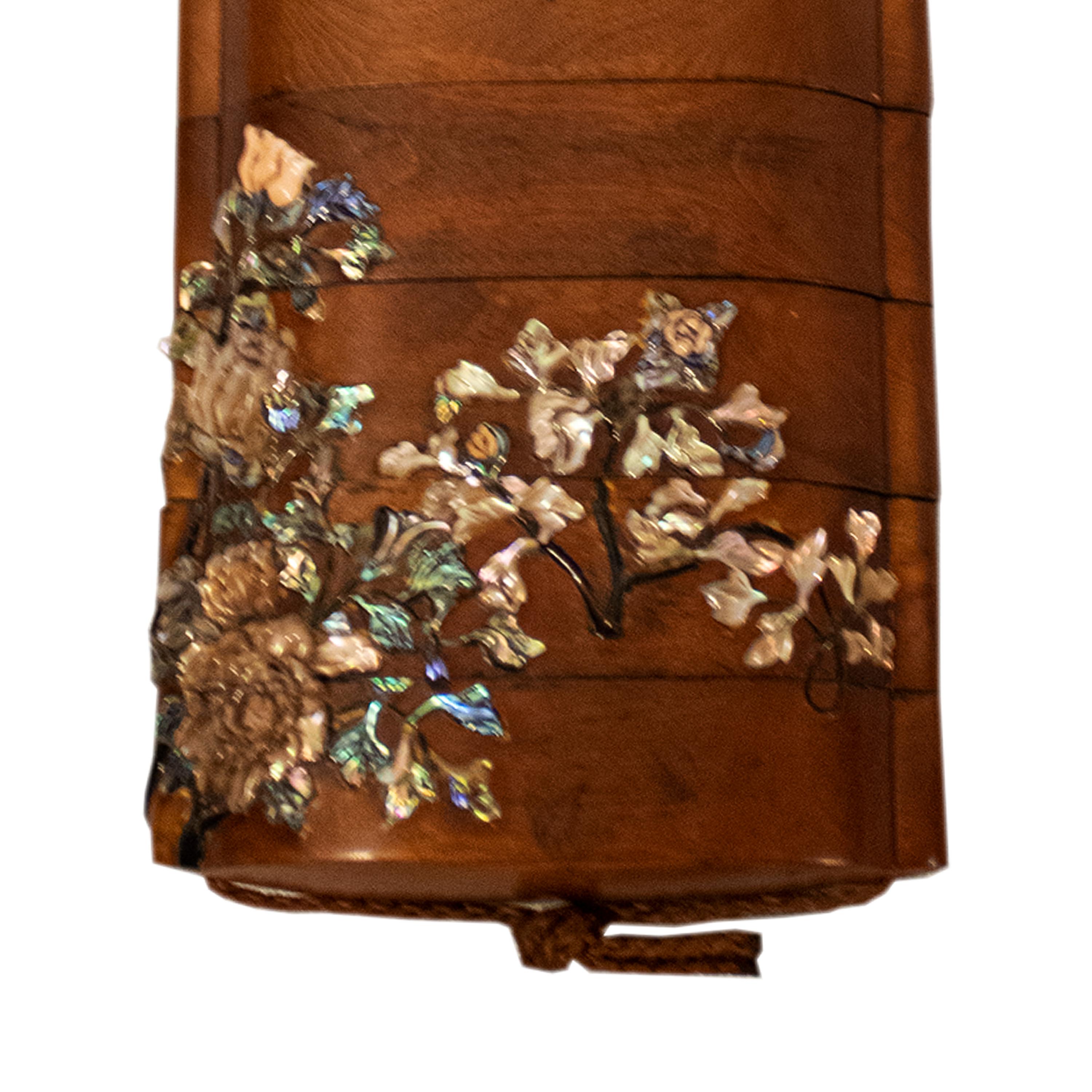 Meji's Period Inro Box. Japan, 19th Century. In Good Condition For Sale In Madrid, ES