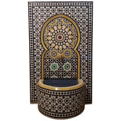 Meknes Moroccan Mosaic Fountain, All Mosaics