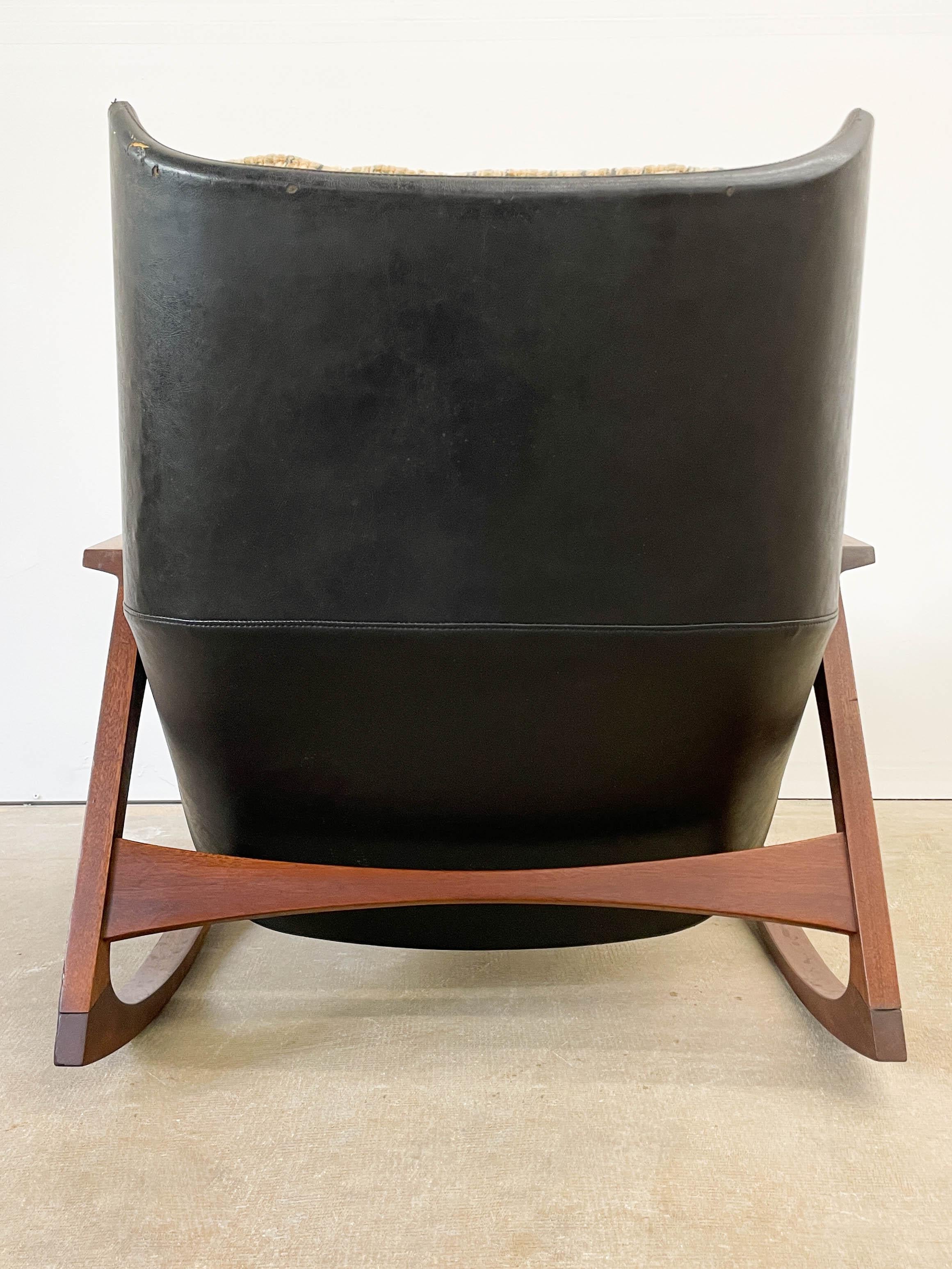Mel Abitz Mid Century Modern Malabar Rocking Chair 1