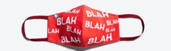 Blah, Blah, Blah (Limited Edition face mask with Bochner's most famous text)