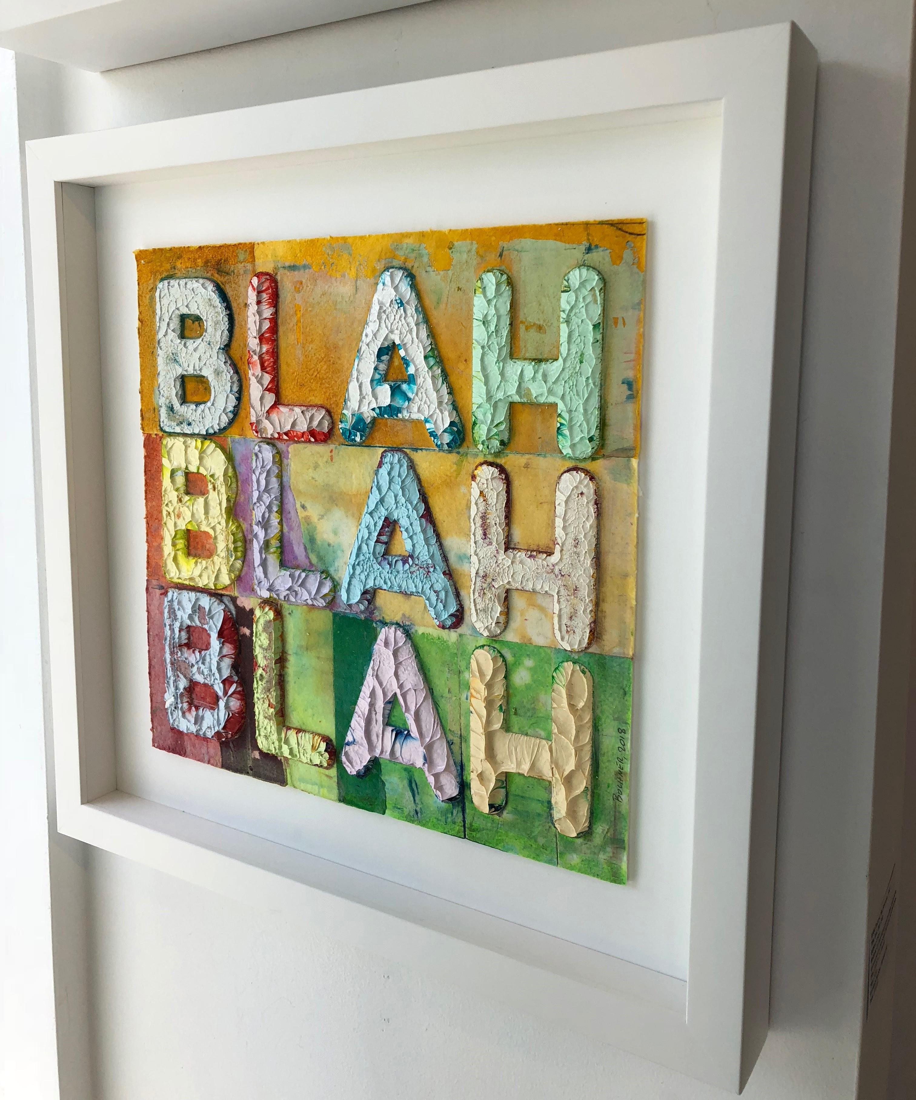 Blah, Blah, Blah - Contemporary Print by Mel Bochner