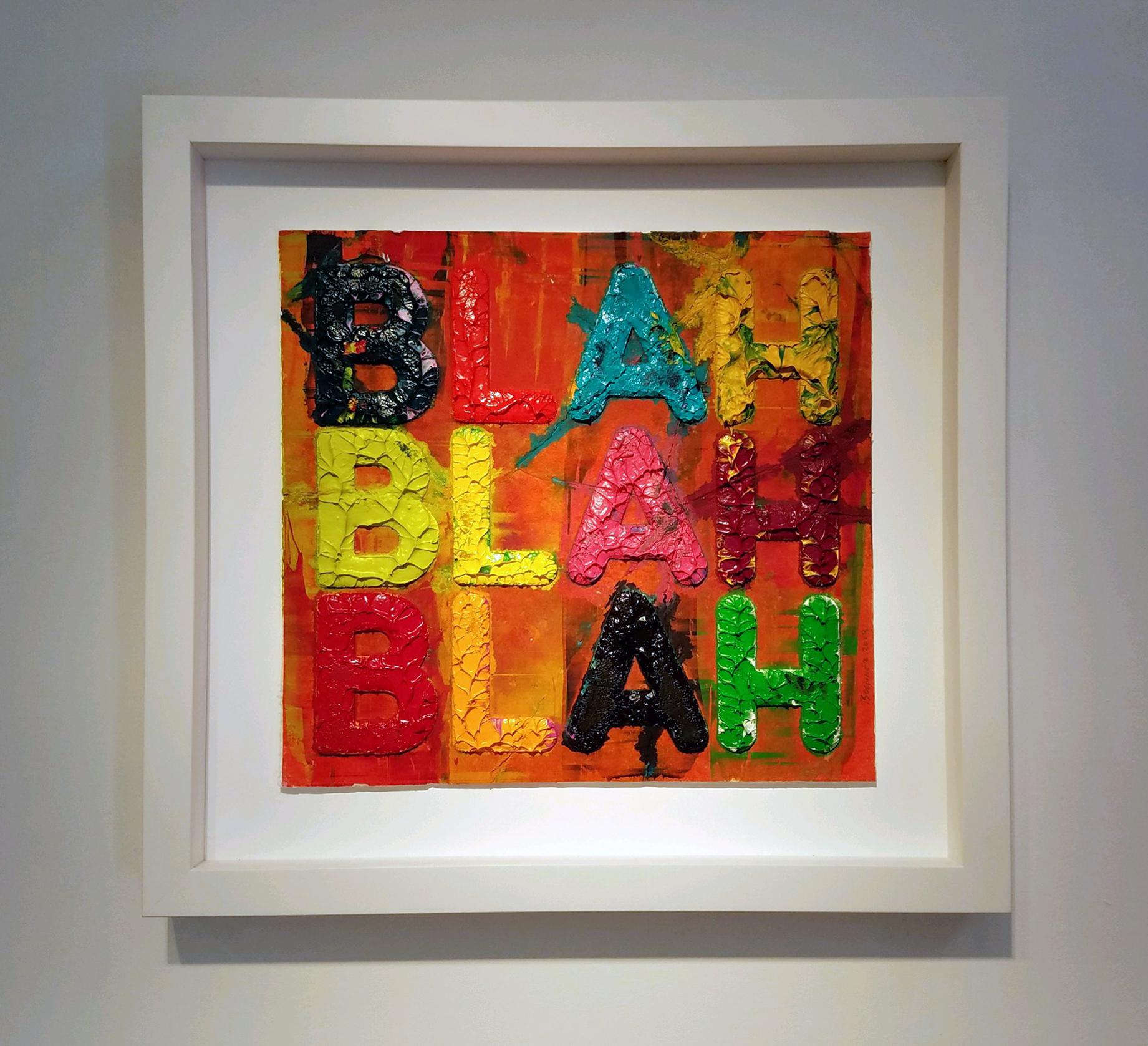 Blah, Blah, Blah - Contemporary Print by Mel Bochner