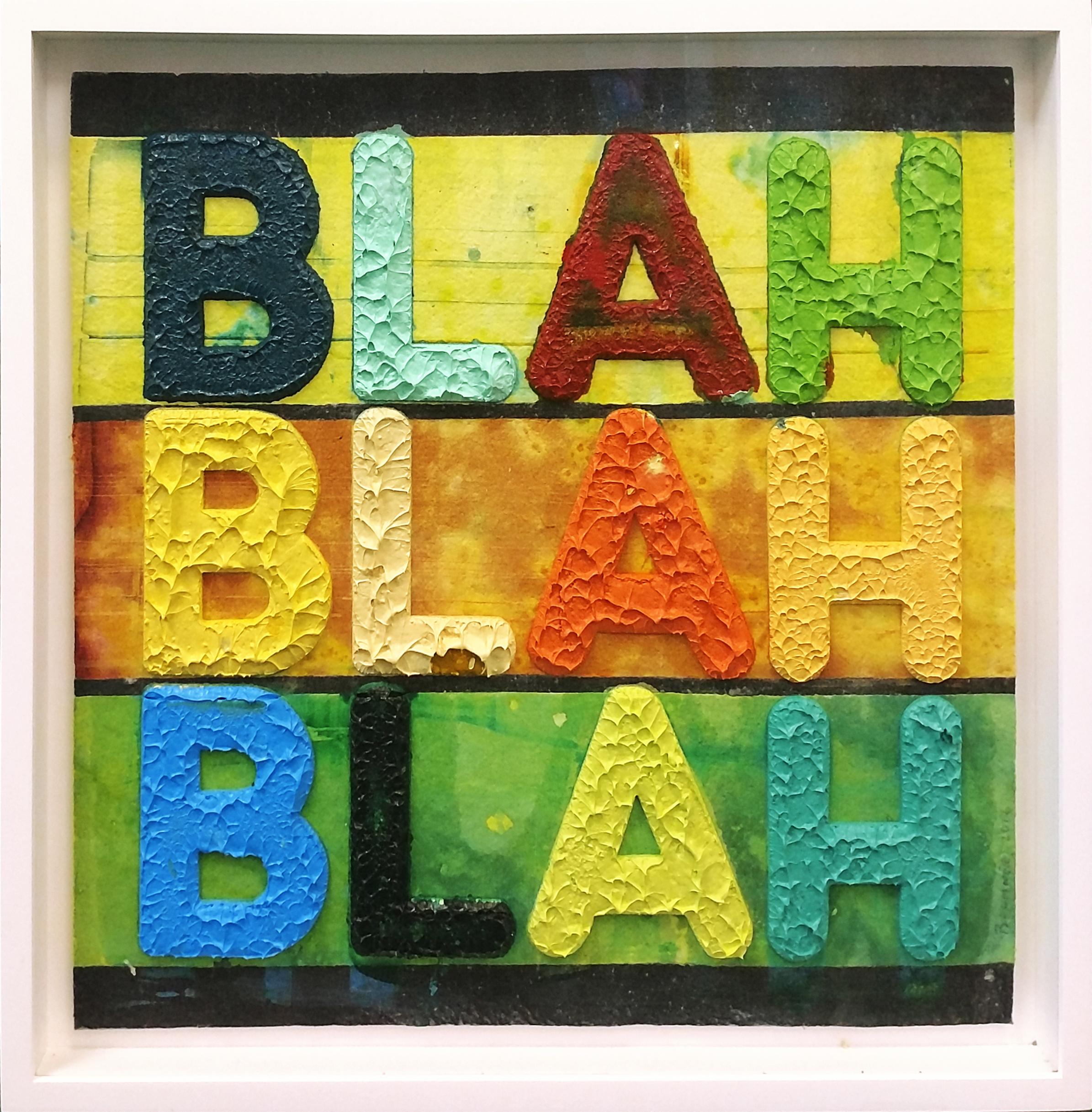 mel bochner blah blah blah