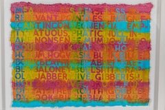 Monoprint dai colori vivaci di Mel Bochner