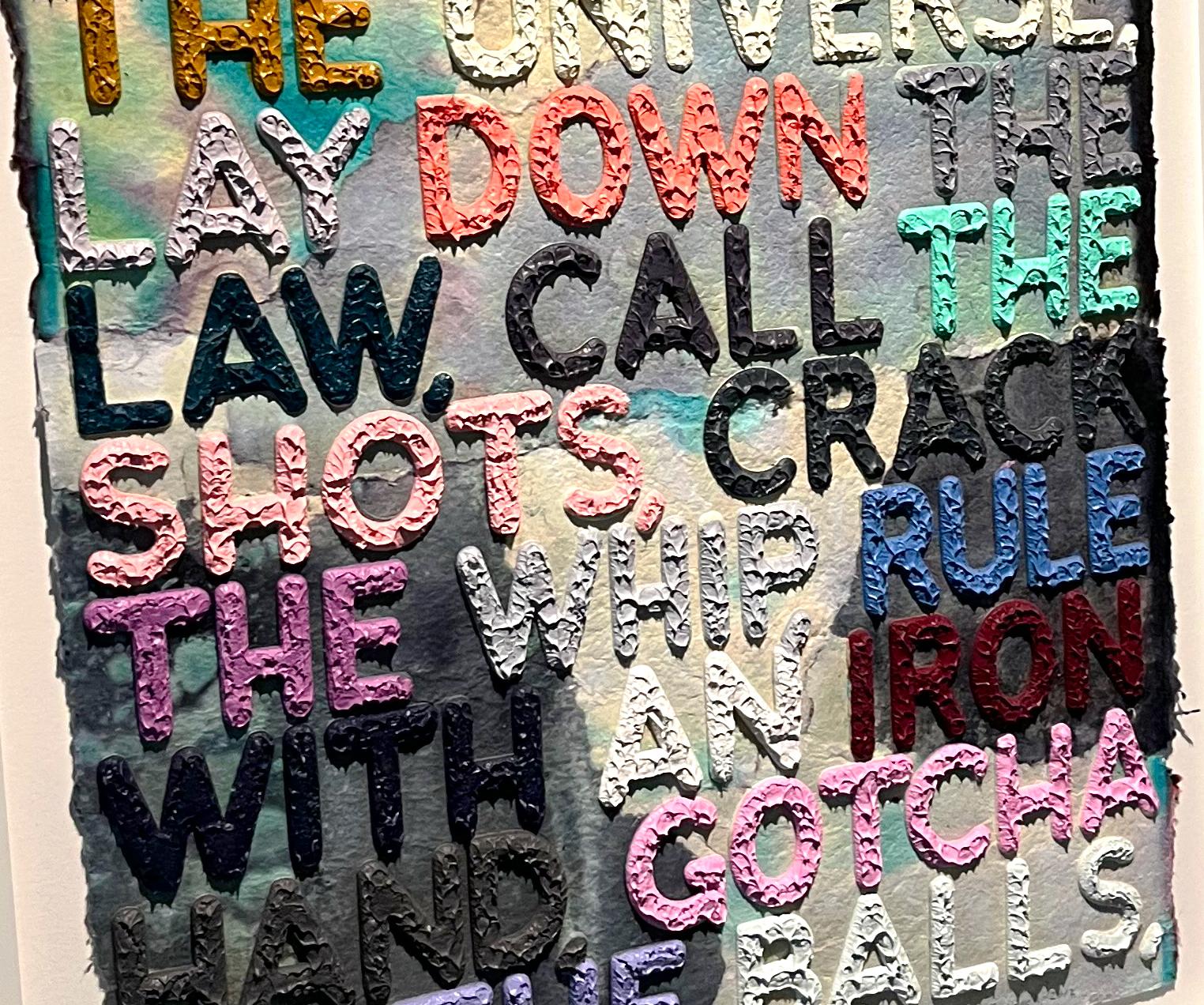 Head Honcho, 2012 - Print Concettualismo di Mel Bochner