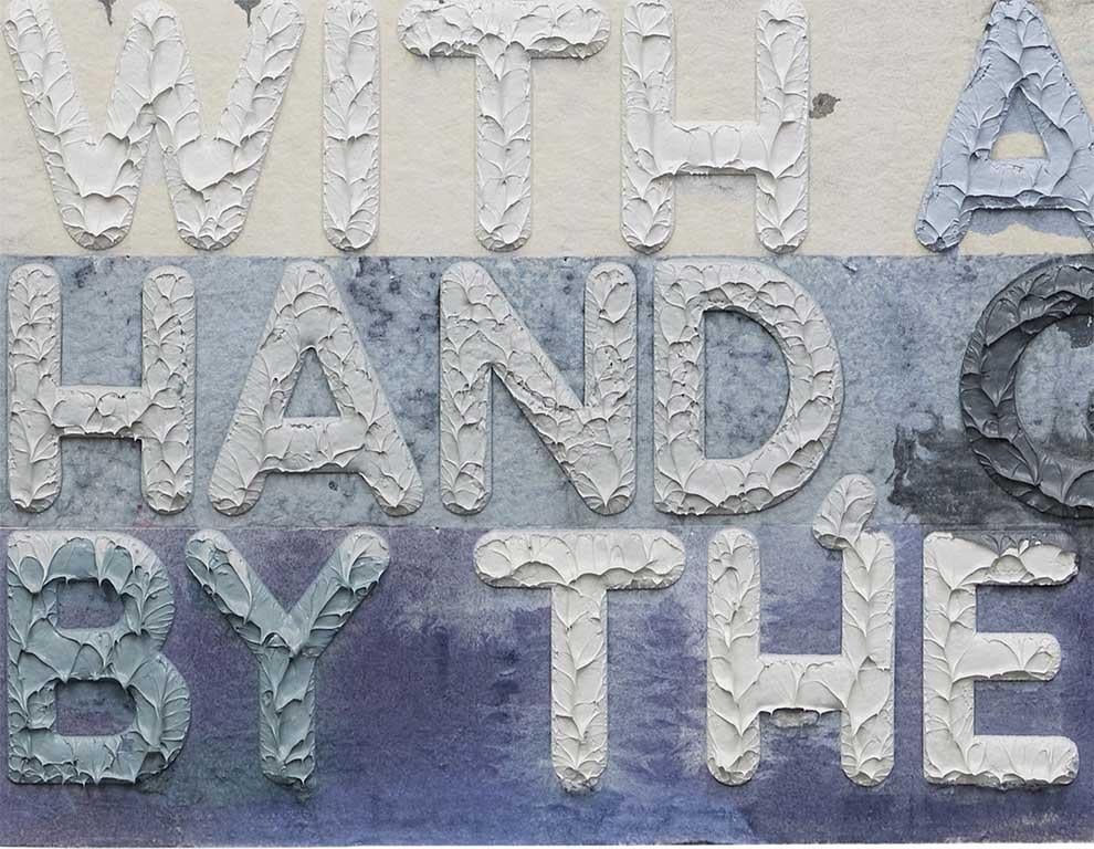 Jefe Honcho - Print Conceptual de Mel Bochner