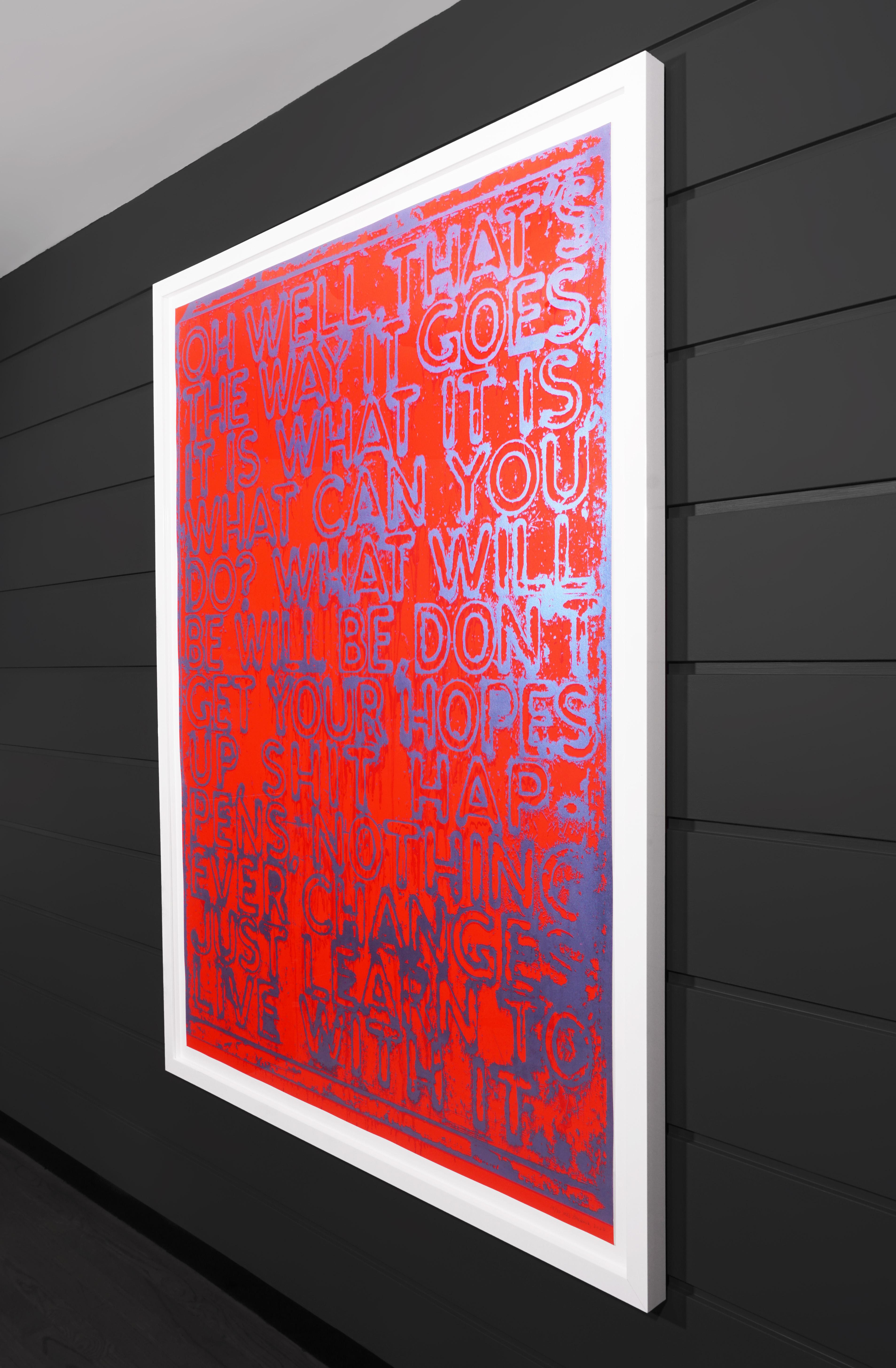 Mel Bochner, 'Oh Well', 2020 5