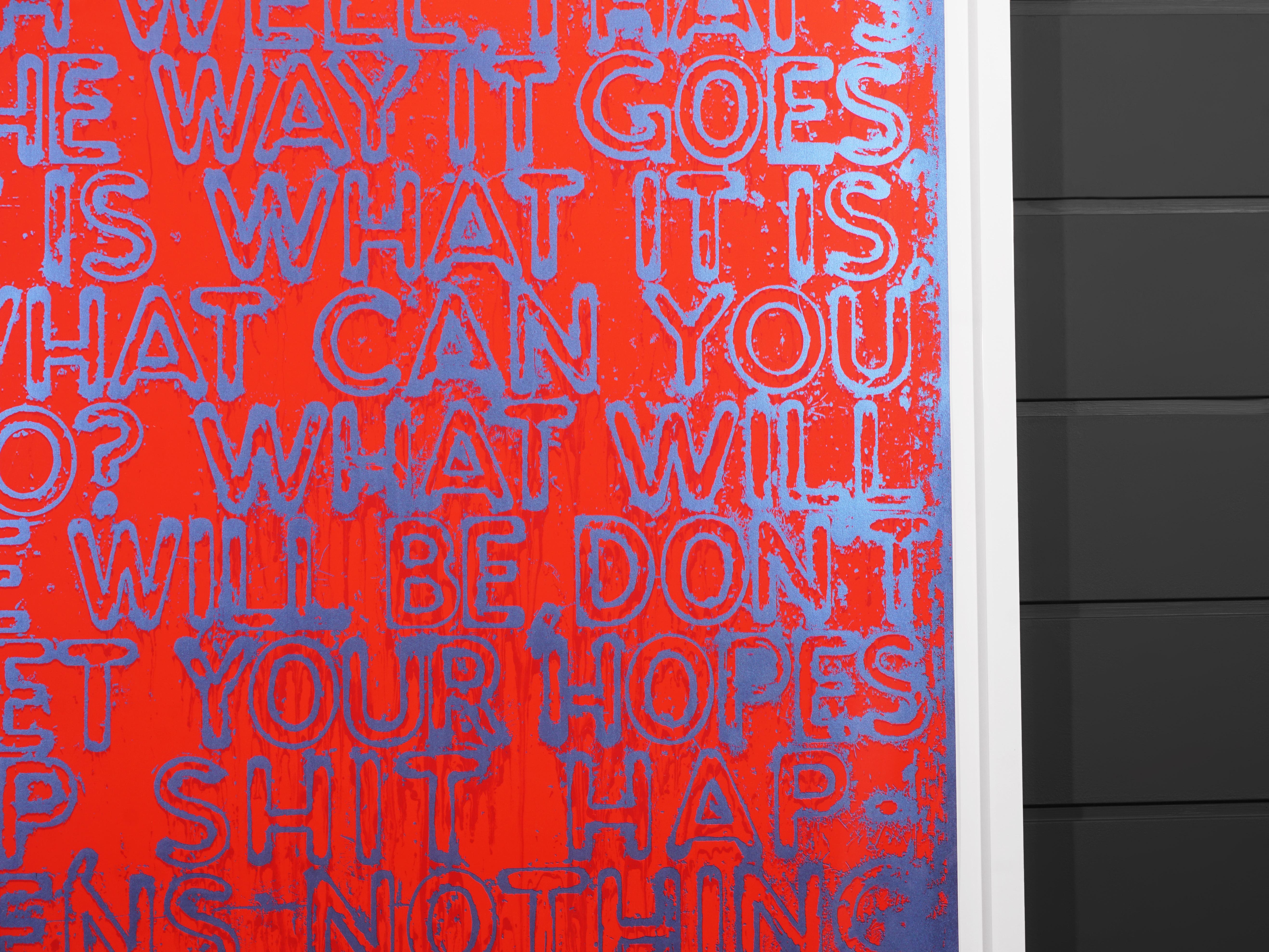 Mel Bochner, 'Oh Well', 2020 6