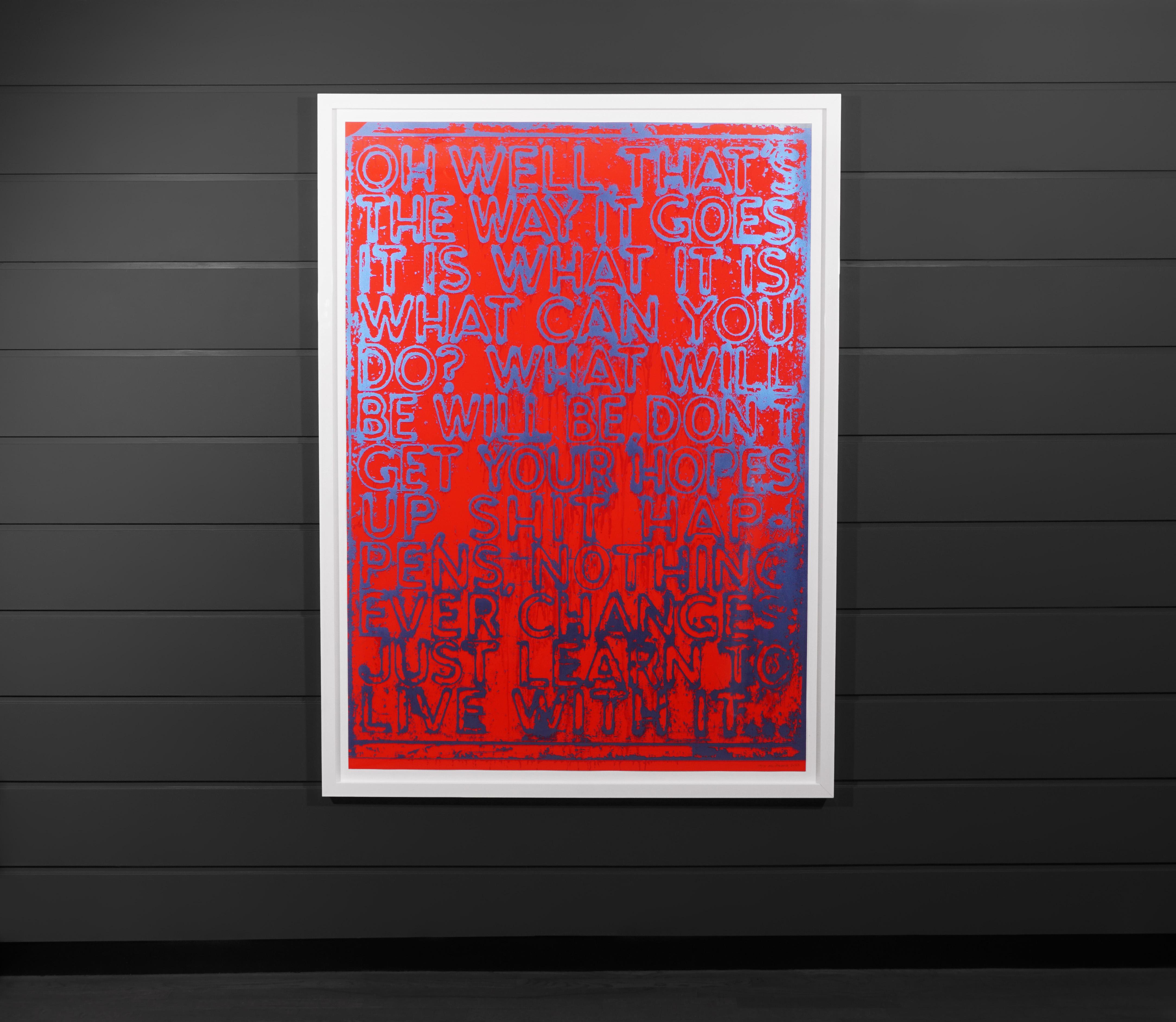 Mel Bochner, 'Oh Well', 2020 7