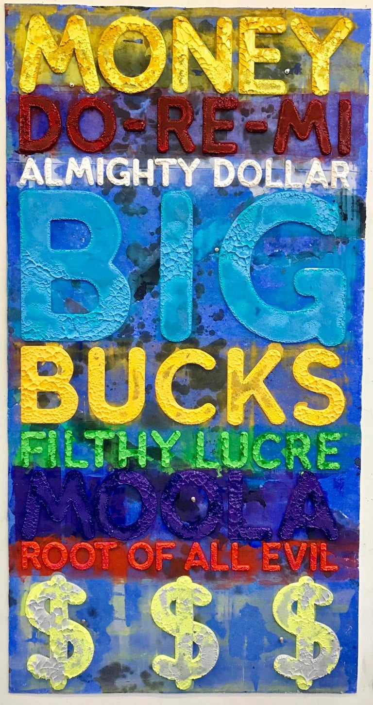 <i></noscript>Money, 2020, by Mel Bochner, offered by Dean Project