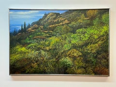 Mel Brenner (1920-1998) exceptional landscape by Bay Area listed artist
