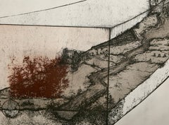 Revival Ramp (Amarillo), impresión conceptual en técnica mixta de Mel Chin