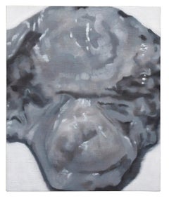 Tissue, 2019, Mel Davis, Oil on linen, figurative Abstraction