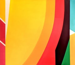 U Make Me Laft 2 - painting, oil on canvas over panel