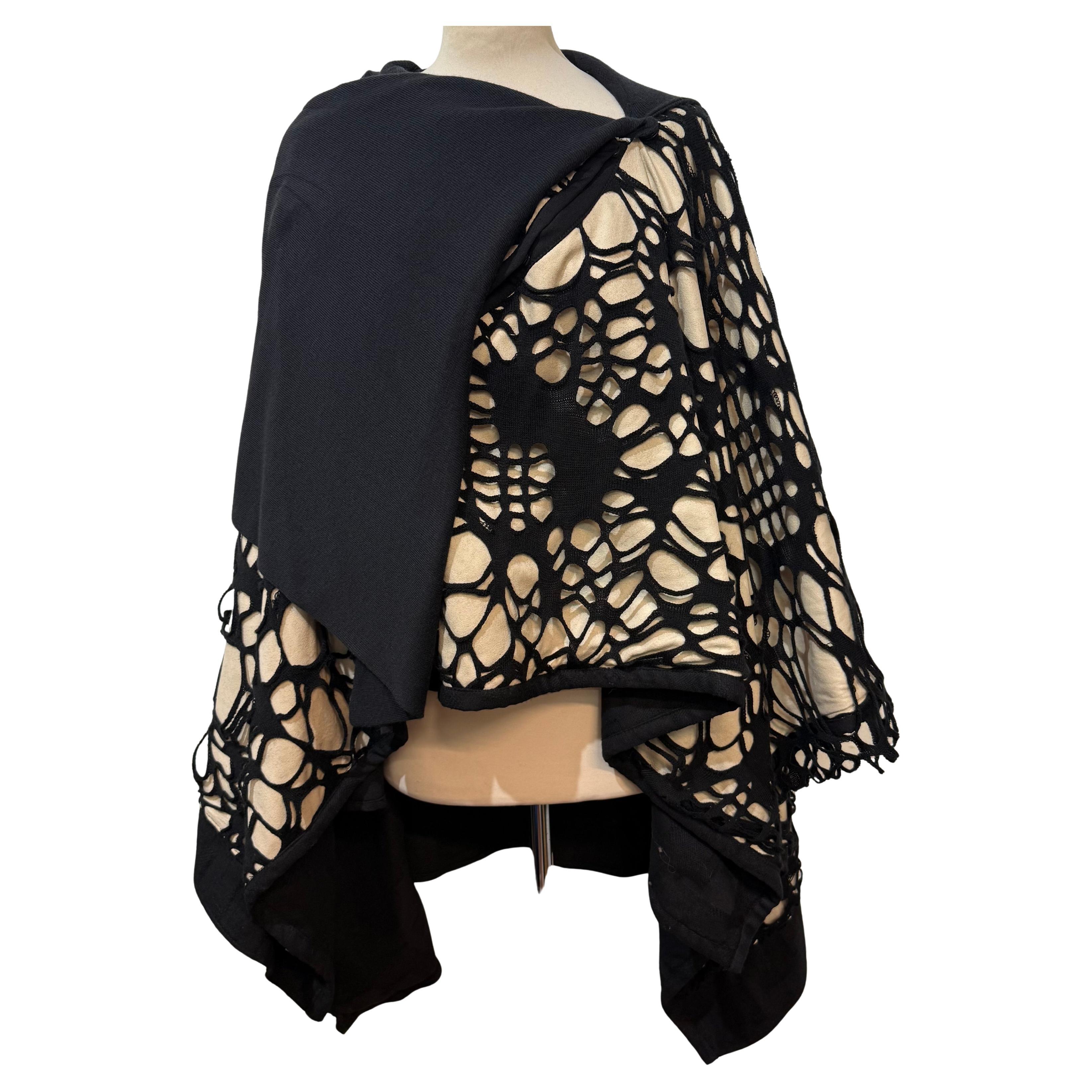 Mel en Stel New York Capo in lana nera