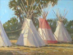 The Red Teepee - Crow Indian Fair