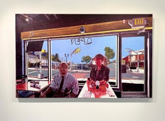 URBAN WORD BY DAY - Contemporary / figurative / city scene