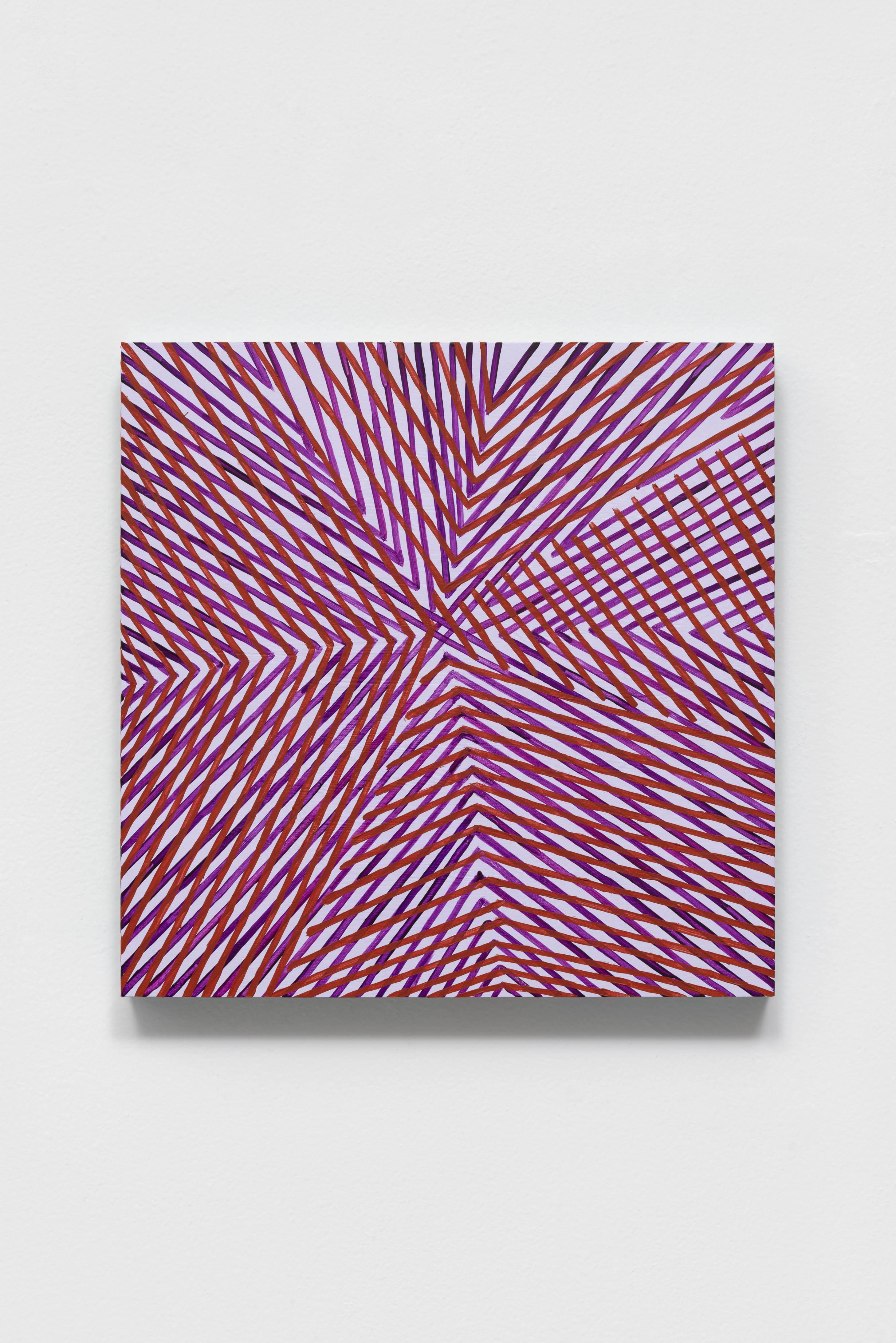 Mel Prest Abstract Painting - Red Vines
